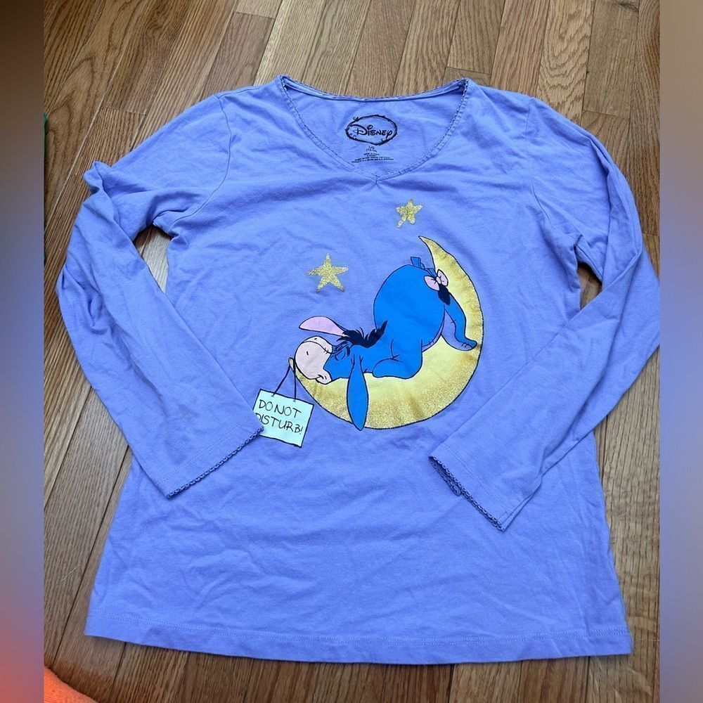 Women’s Disney Eeyore Do Not Disturb Pajama Shirt